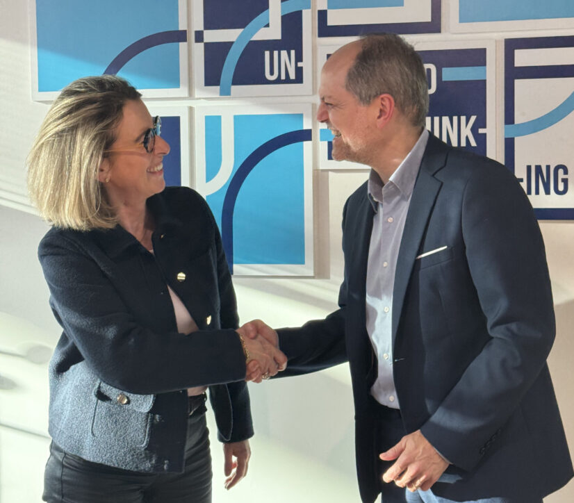 Valérie Grosset, Directrice Régionale chez SG Grand Ouest et Adilson Borges, Directeur Exécutif et Doyen de Rennes School of Business